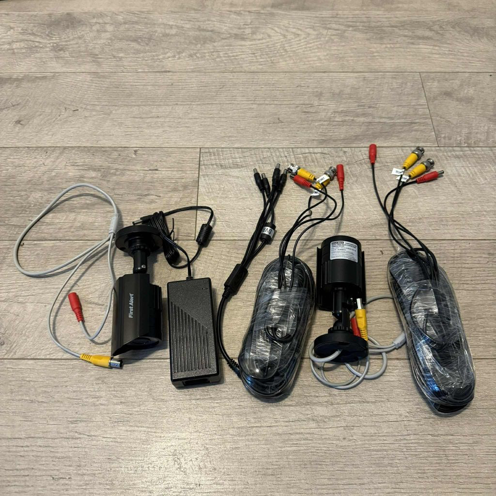First Alert Security Camera System - Black